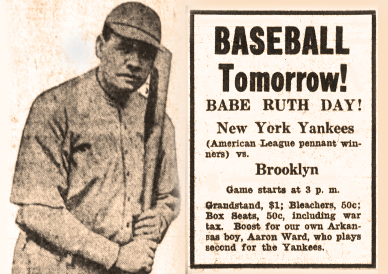 OPINION  OLD NEWS: Babe Ruth tells Little Rock boys in 1922 'real men'  don't smoke until they're 20