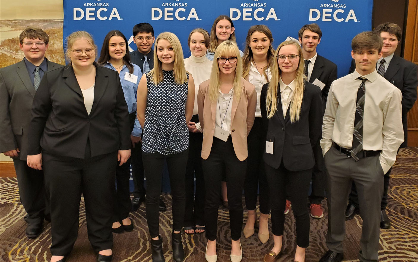 Gravette DECA students attend state leadership conference - Vimarsana News