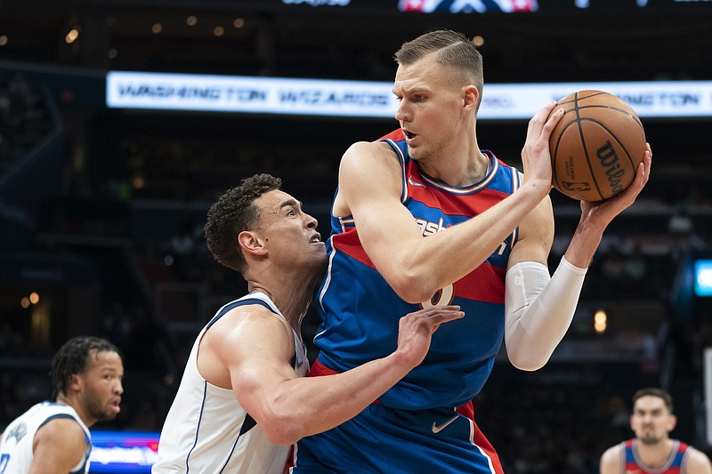 Kristaps Porzingis to miss Tuesday's Mavericks-Wizards game in Dallas