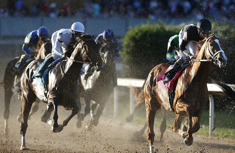 Cyberknife pulls upset to win Arkansas Derby; filly 3rd Texarkana Gazette