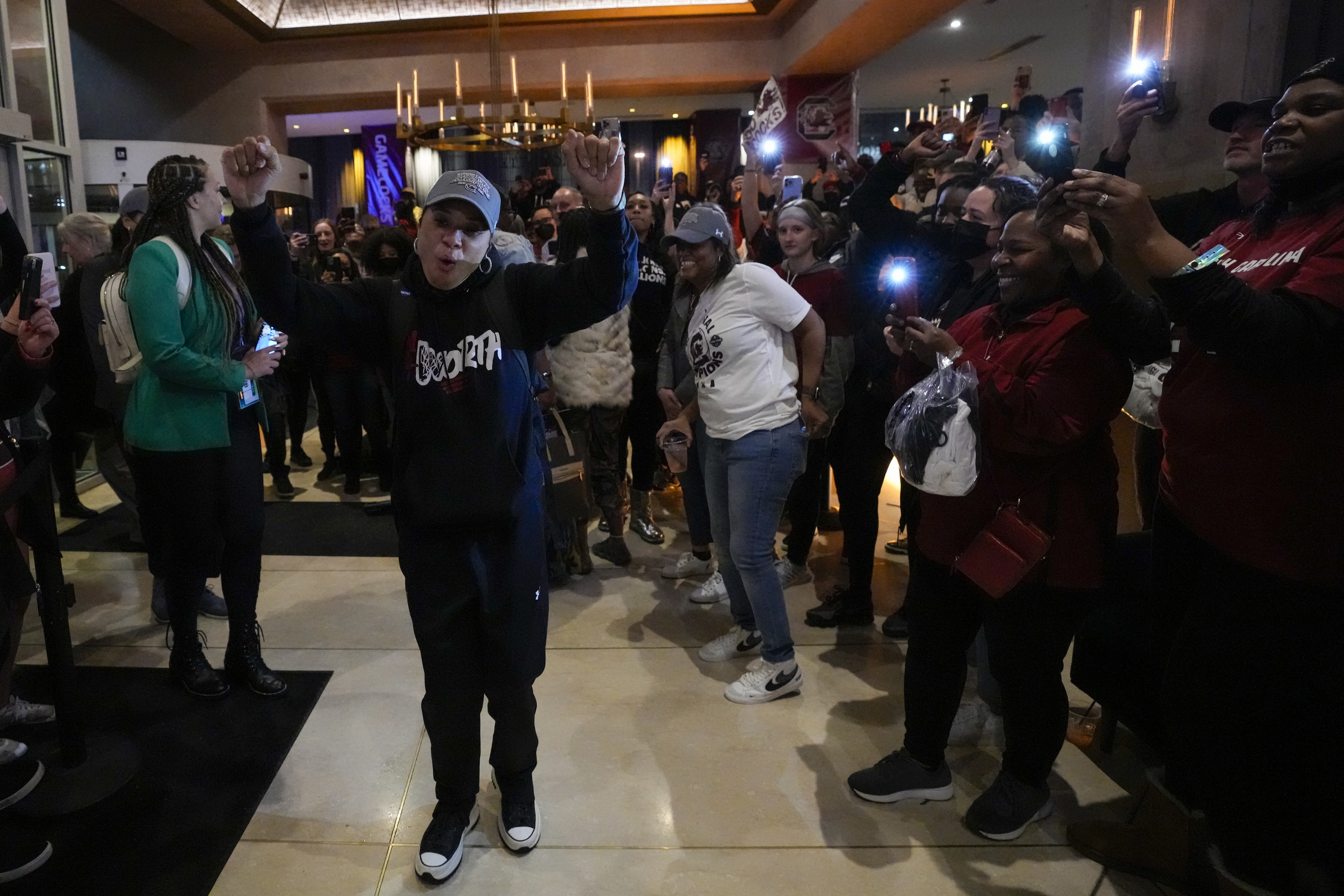 Dawn Staley, Aliyah Boston, Zia Cooke and Destanni Henderson are MARCH  MADNESS READY