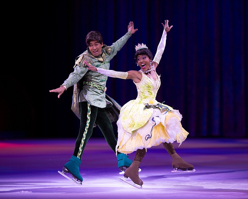 “Disney On Ice presents Dream Big” skates into North Little Rock’s Simmons Bank Arena today-Sunday. (Special to the Democrat-Gazette)