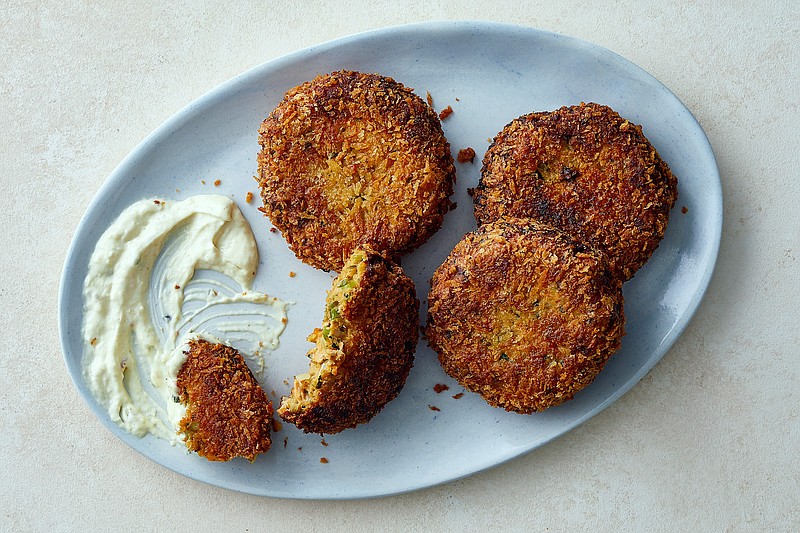 These Salmon Croquettes are crisp on the outside, soft on the inside and so satisfying for a weeknight dinner. (The New York Times/Bryan Gardner)