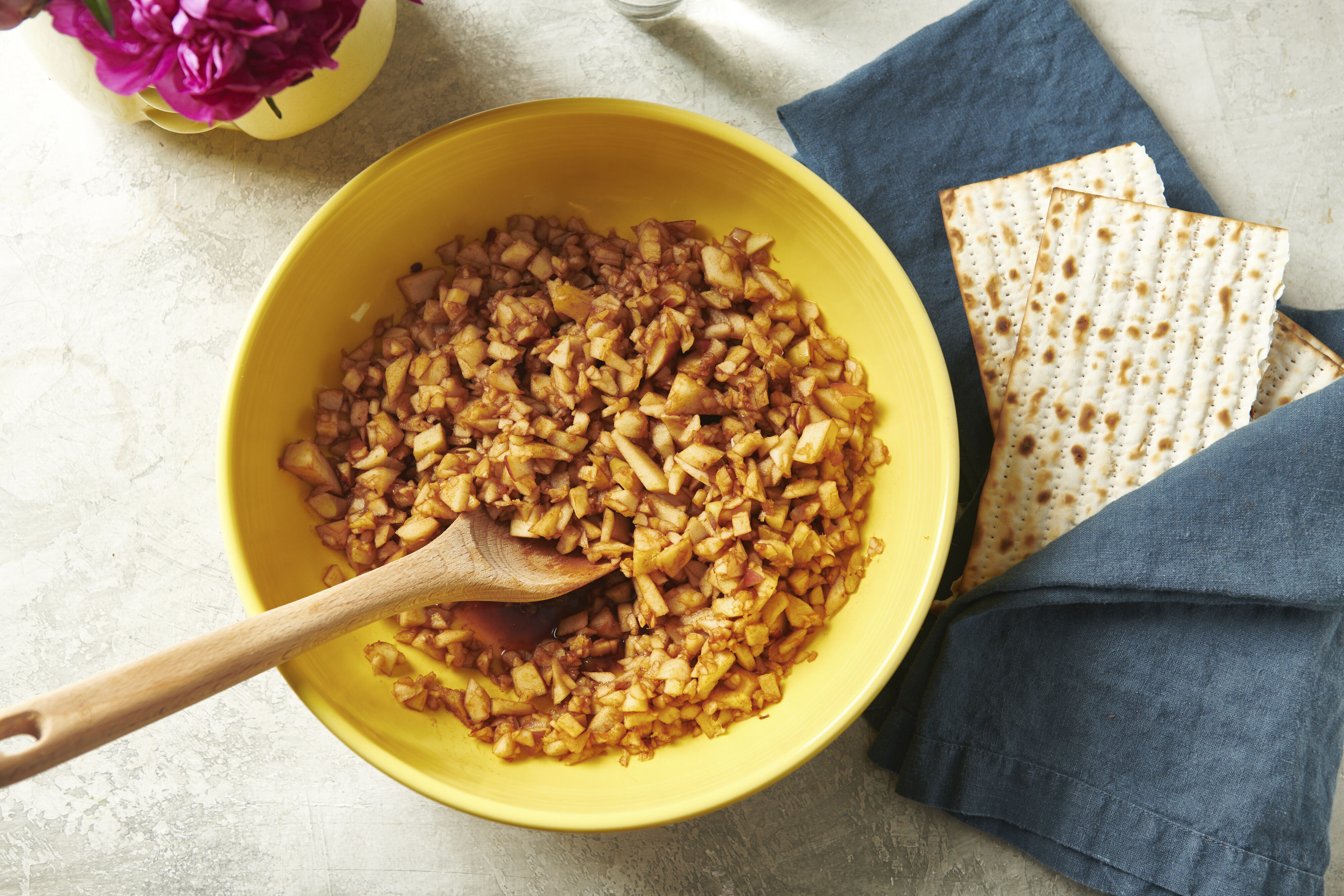 Apples, nuts, wine make a classic Passover charoset