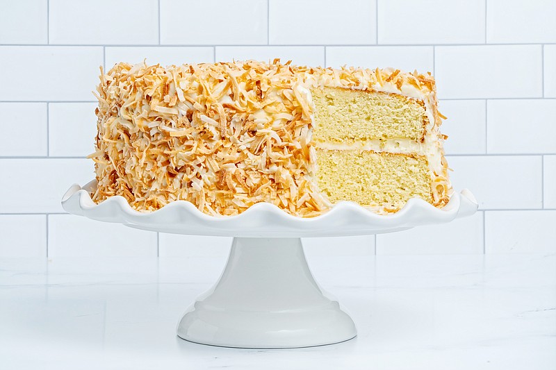 Triple Coconut Cake. MUST CREDIT: Photo by Scott Suchman for The Washington Post.