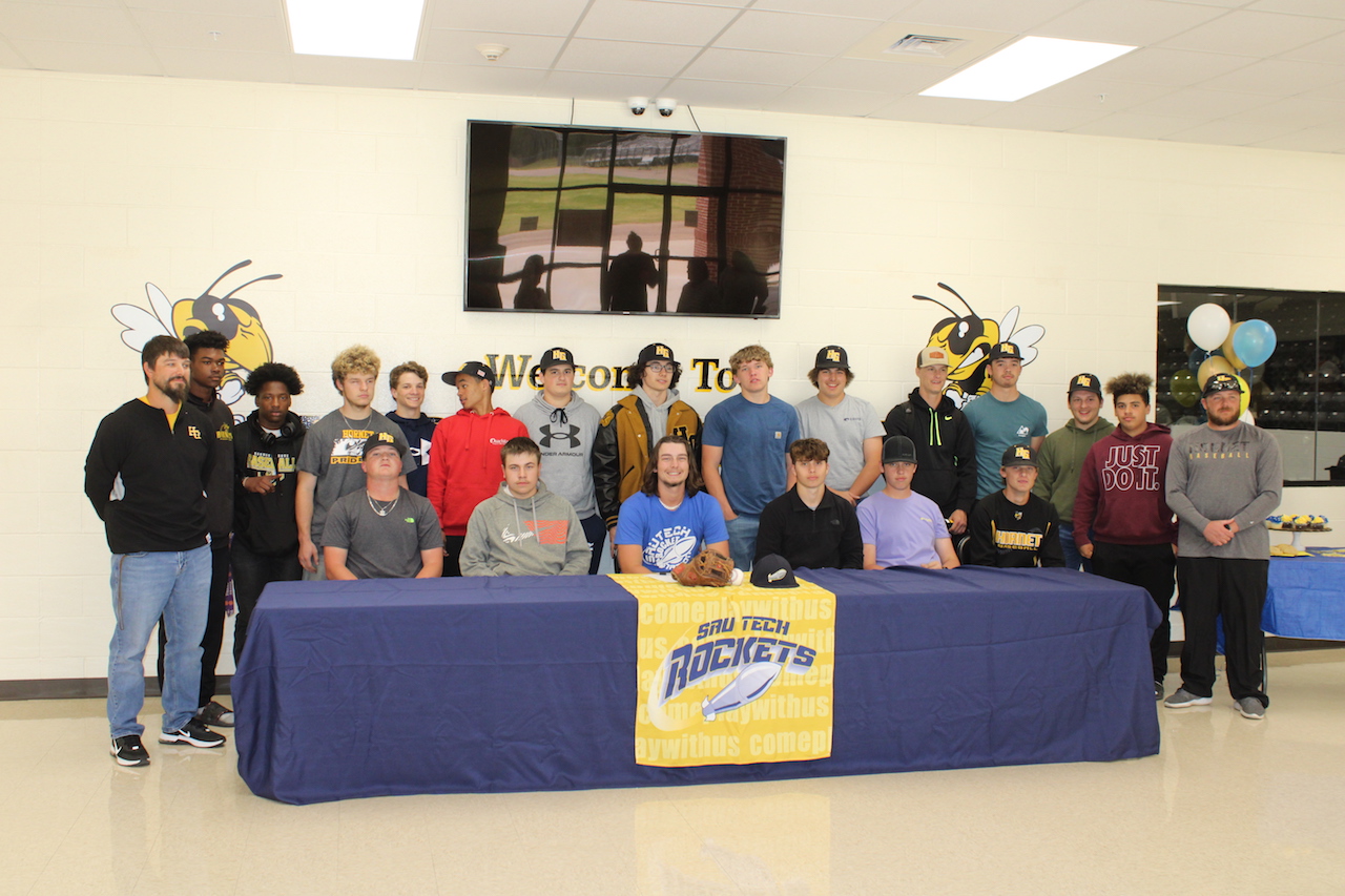 Harmony Grove baseball star Bradley Lauinus signs with the SAU Tech Rockets Camden News