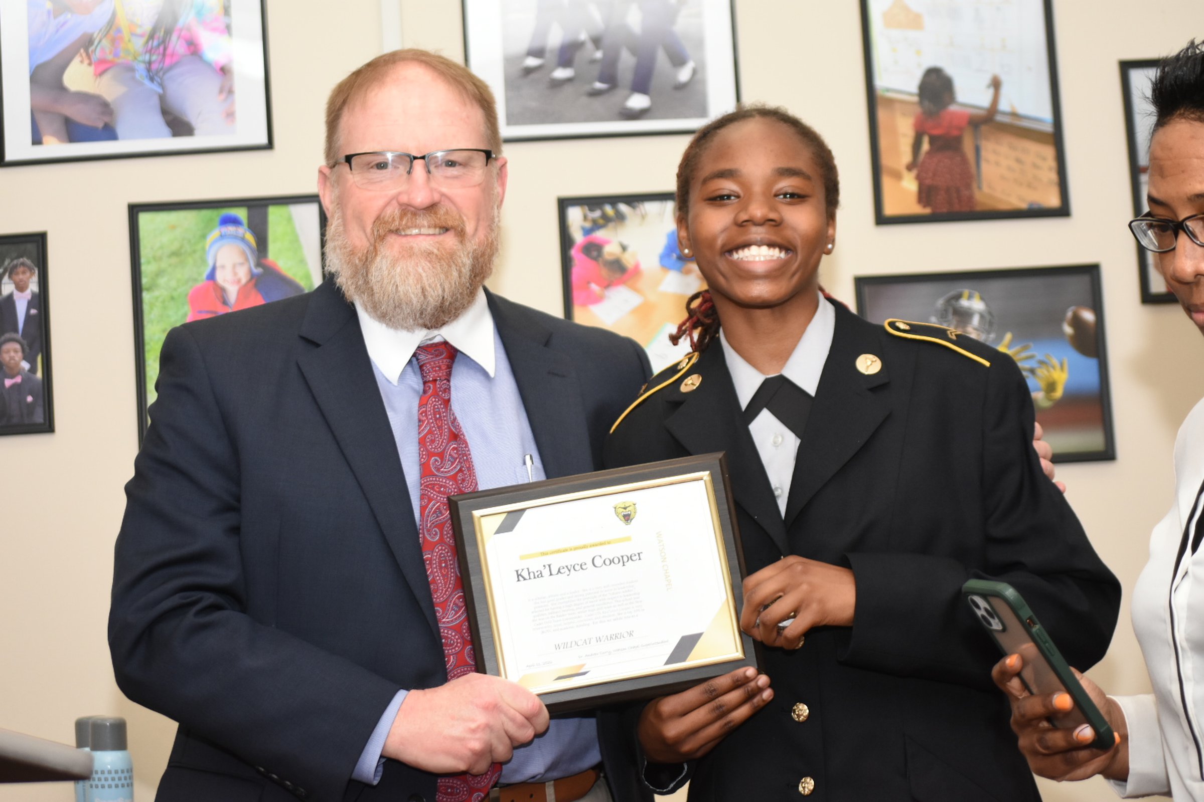 Students honored by WCSD