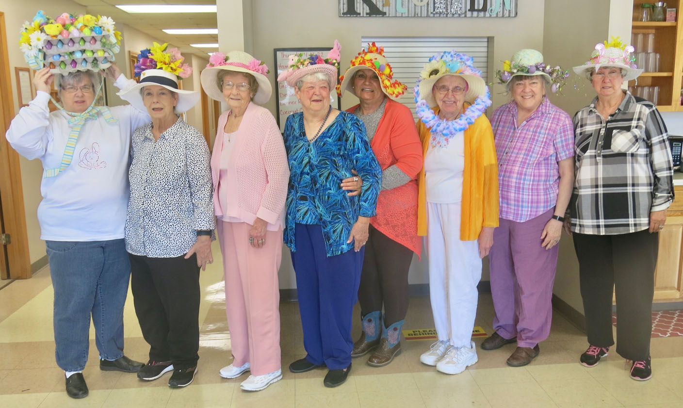 Billy V. Hall Senior Activity Center hosts Easter dinner and games