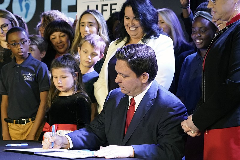 Florida’s Governor Signs 15-week Abortion Ban | The Arkansas Democrat ...