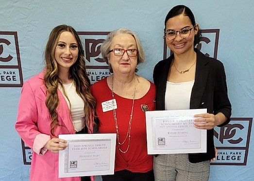 Hadleigh Riley Emblem Club Scholarships | Hot Springs Sentinel Record