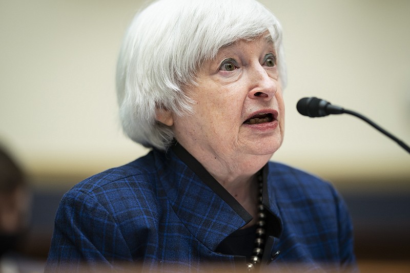 Treasury Secretary Janet Yellen. MUST CREDIT: Washington Post photo by Jabin Botsford.