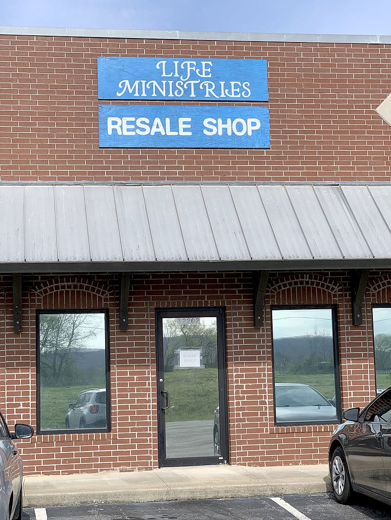 LYNN KUTTER ENTERPRISE-LEADER
The LIFE Ministries Resale Shop in Farmington closed last week. The Prairie Grove Resale Shop at 881 Stills Road will be open its regular hours on Tuesday, Thursday and Saturday mornings.