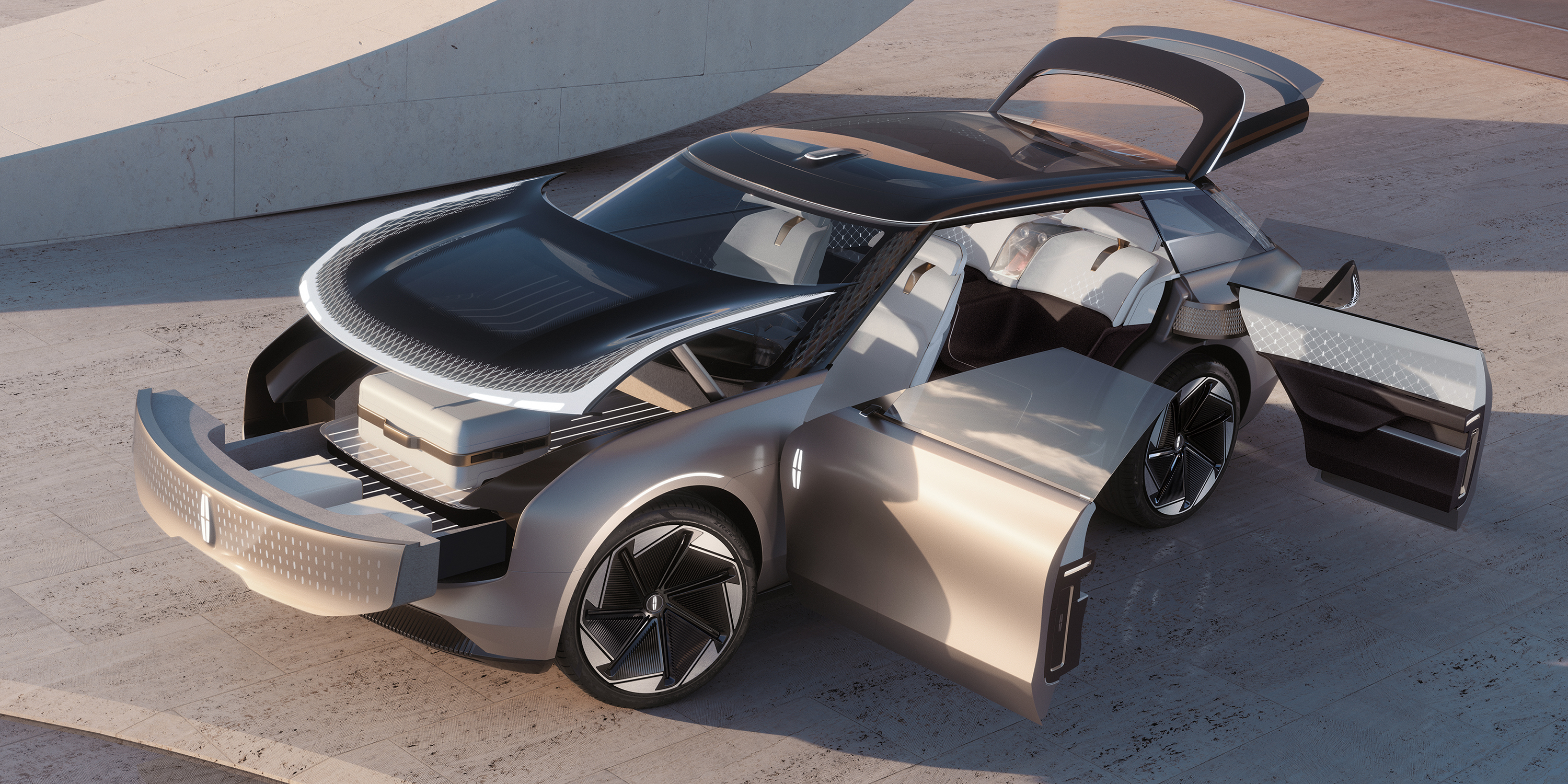 Larry Printz | Lincoln's electrifying future displayed in a radical new concept car - Vimarsana News