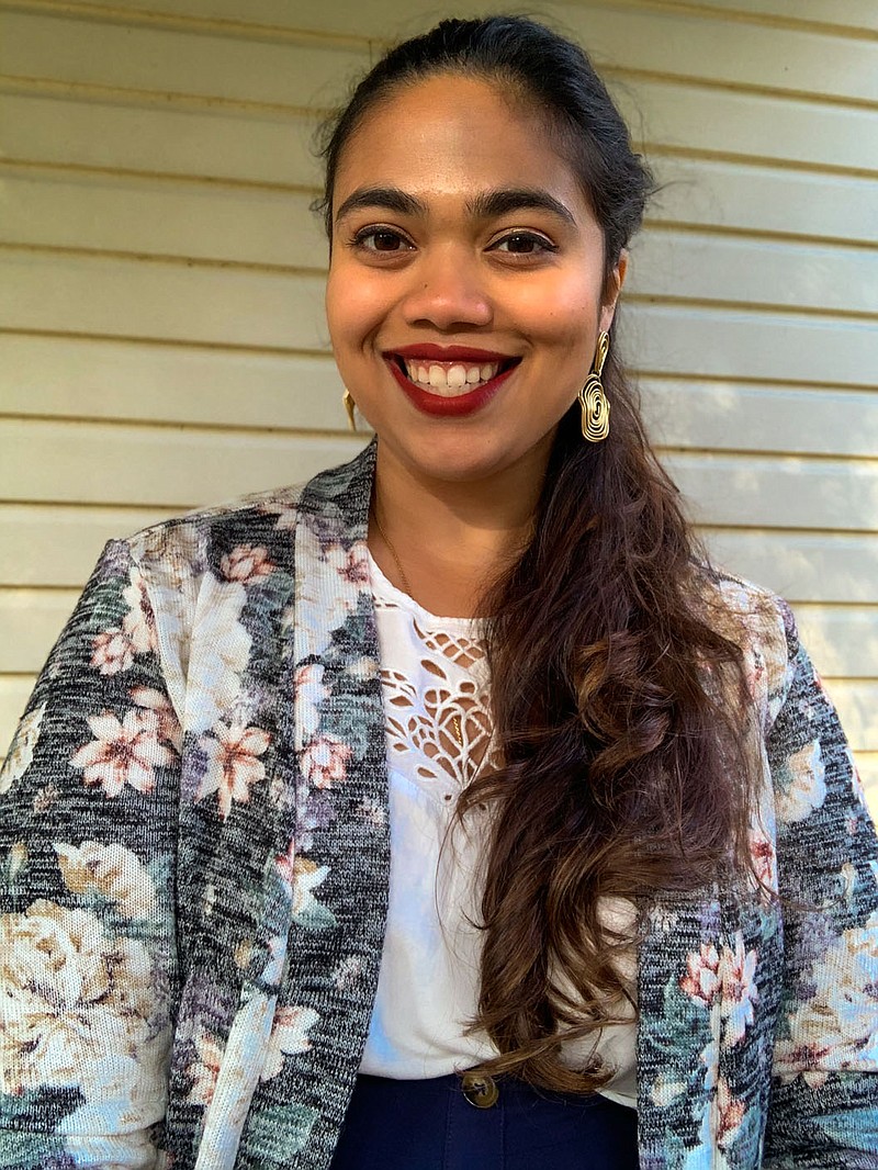 Asterilla Monteiro is thoroughly enjoying her job as company manager for TheatreSquared and loving life in Fayetteville. With her dual MFA/MBA having come from the University of Alabama, though, she admits she is still a ‘Bama fan.

(Courtesy Photo/T2)