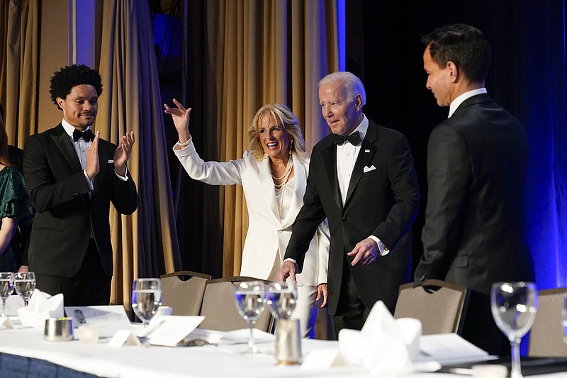 Biden attends correspondents’ dinner