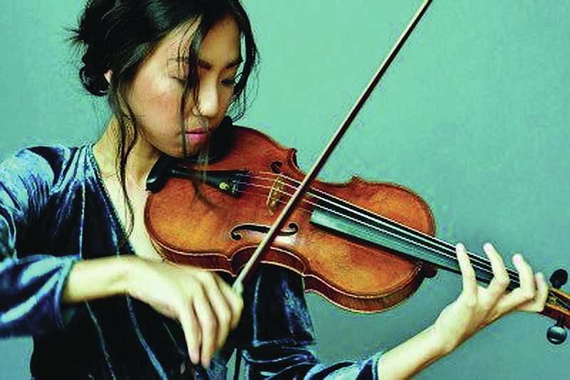 Violinist Shannon Lee solos this weekend in the Tchaikovsky "Violin Concerto" with the Arkansas Symphony Orchestra. 
(Special to the Democrat-Gazette)