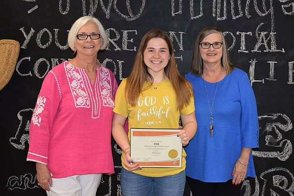 Troi Kacsir recipient of PEO Scholarship | Magnolia Banner News