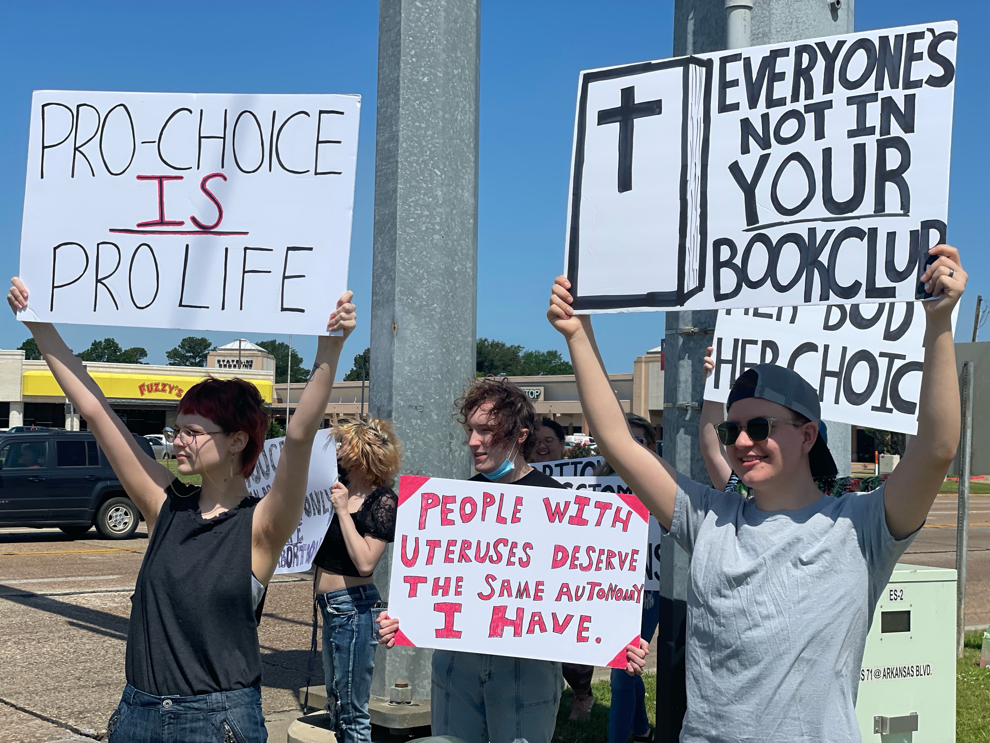 Group protests outside pharmacy in Texarkana - Vimarsana News