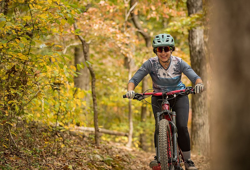 Coler Mountain Bike Preserve in Bentonville will play host to Noon2Moon, its inaugural endurance mountain bike race, May 14. Riders may choose 6- or 12-hour rides beginning at noon.

(Courtesy Photo)