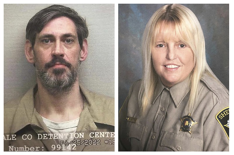 FILE - This combination of photos provided by the U.S. Marshals Service and Lauderdale County Sheriff's Office in April 2022 shows inmate Casey White, left, and Assistant Director of Corrections Vicky White.  On Saturday, April 30 the Lauderdale County Sheriff's Office said that Vicky White disappeared while escorting the inmate, being held on capital murder charges, in Florence, Ala. The escaped inmate and the former jail official were taken into custody Monday, May 9 in Indiana, according to an Alabama sheriff. (U.S. Marshals Service, Lauderdale County Sheriff's Office via AP, File)