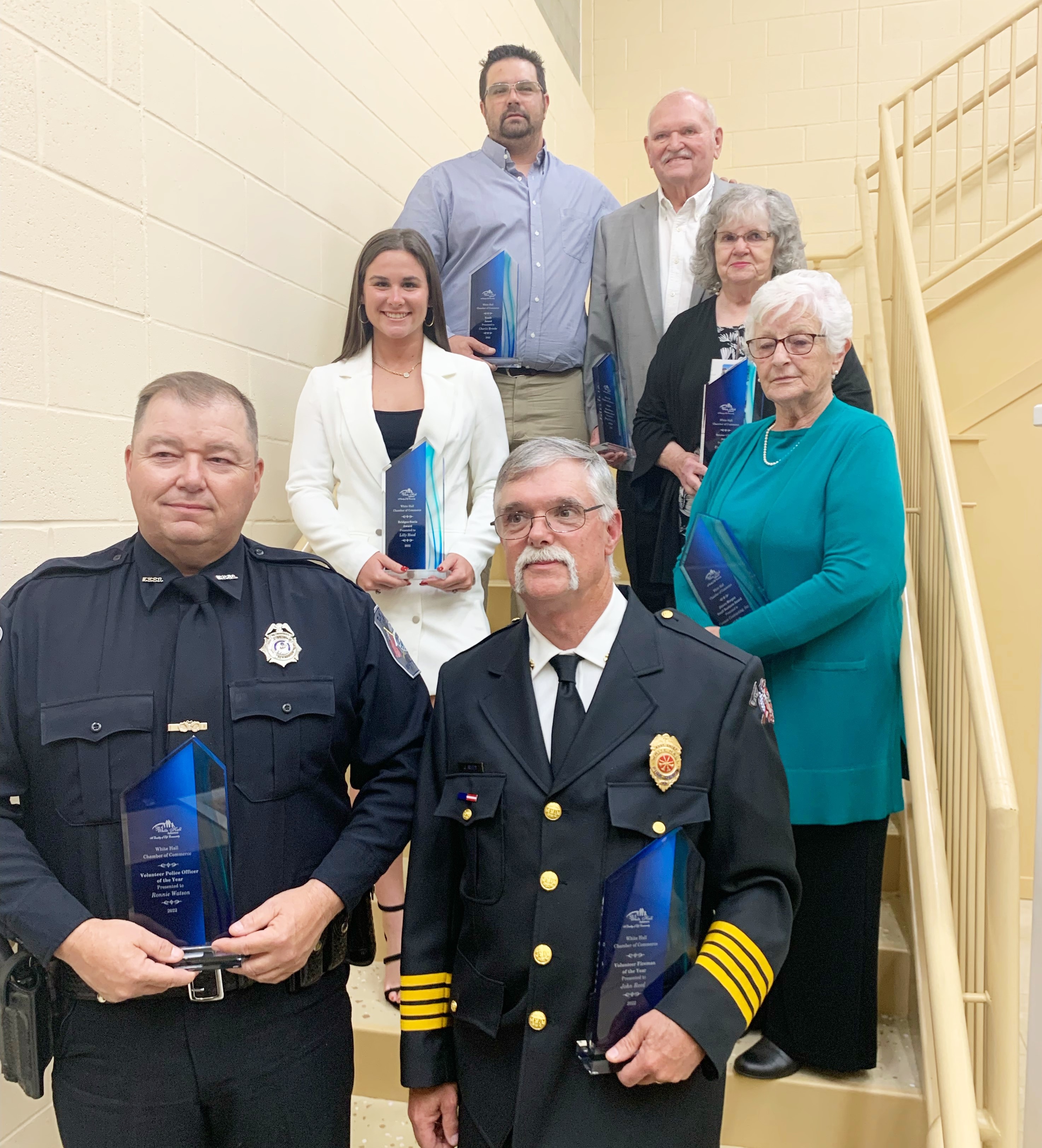 Chamber honors key people