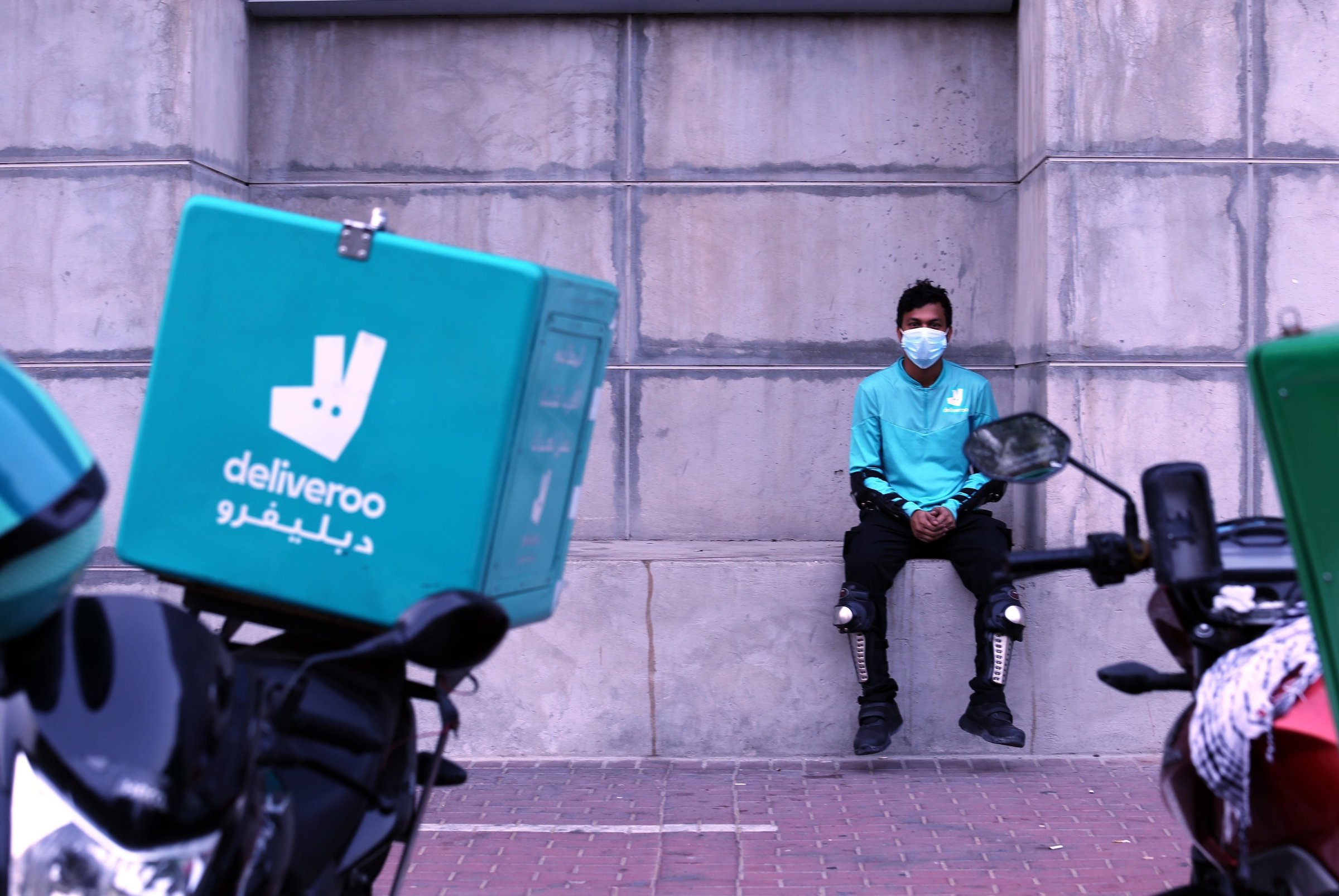 Delivery drivers on strike in Dubai - Vimarsana News