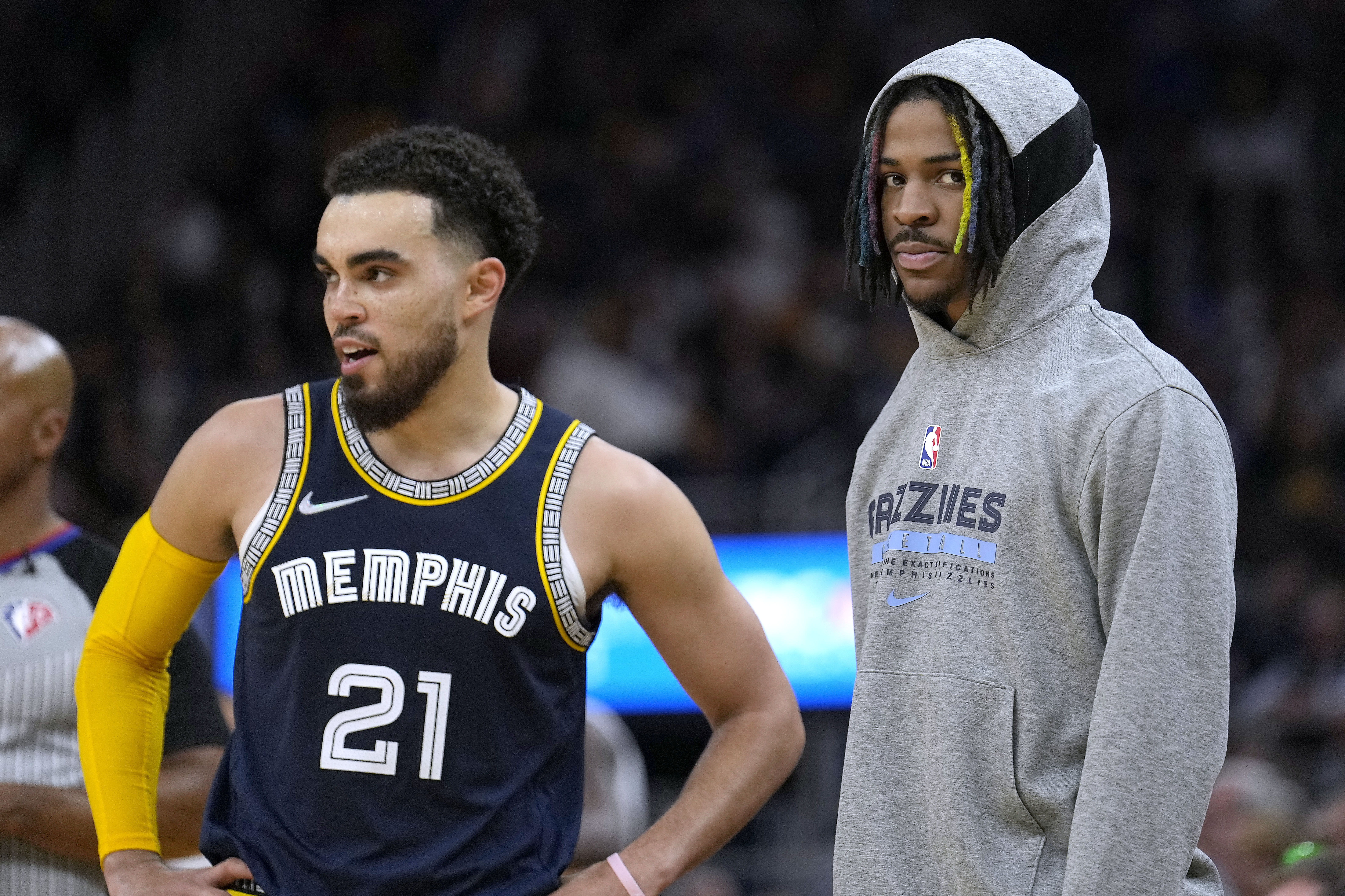 Grizzlies guard Ja Morant out with knee injury for Game 4