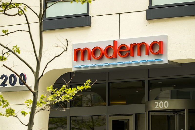 Moderna Inc. headquarters in Cambridge, Mass., on May 5, 2020. MUST CREDIT: Bloomberg photo by Adam Glanzman.