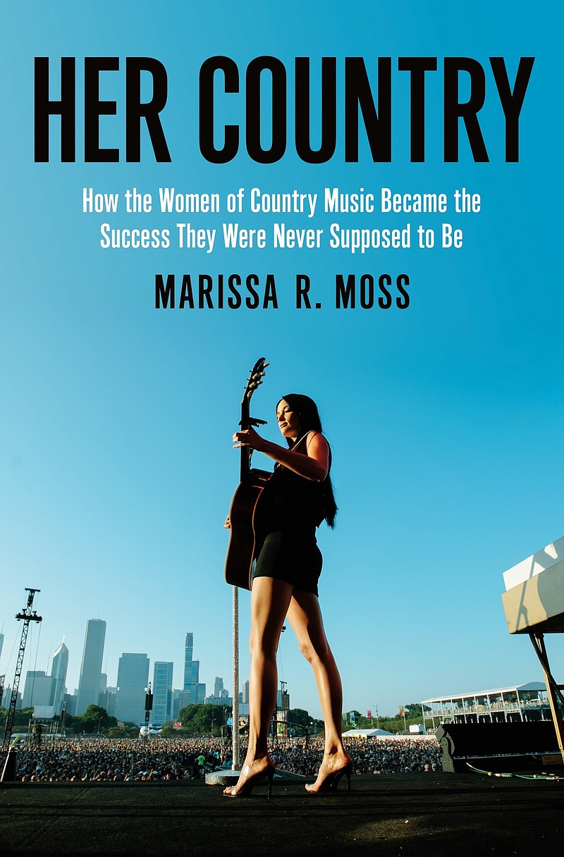 This image released by Henry Holt shows cover art for &quot;Her Country: How the Women of Country Music Became the Success They Were Never Supposed to Be&quot; by Marissa R. Moss. (Henry Holt via AP)