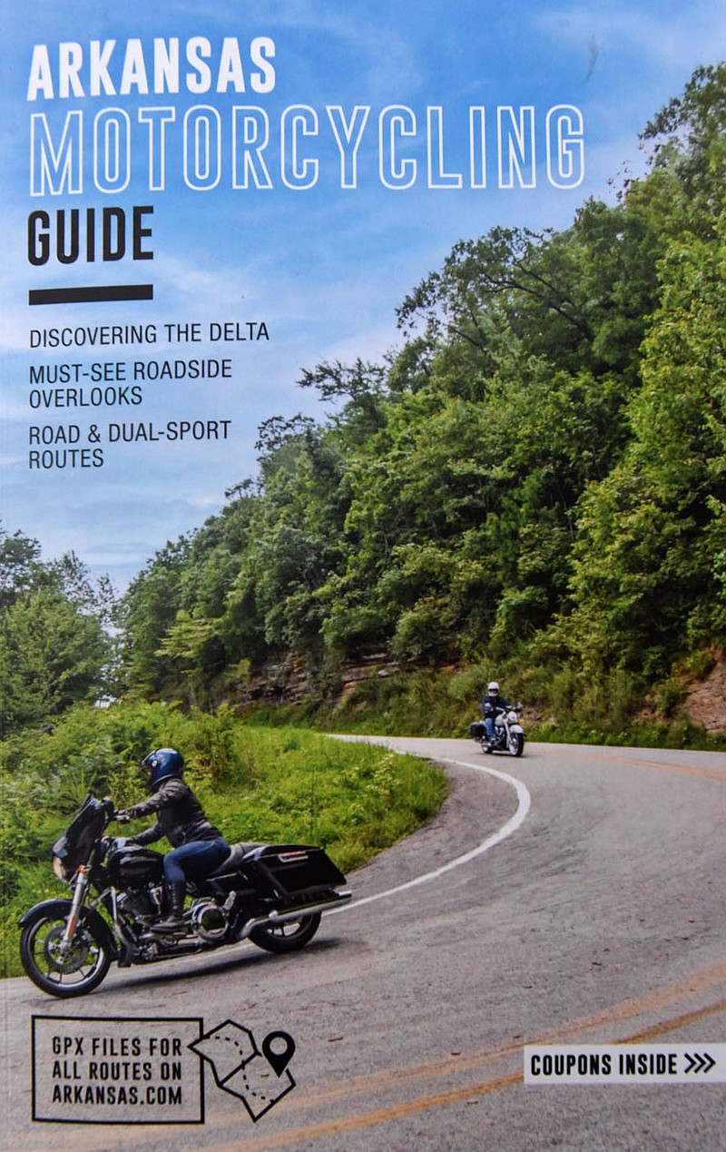 Scenic drives on two wheels or four abound in the Arkansas Motorcycling Guide.