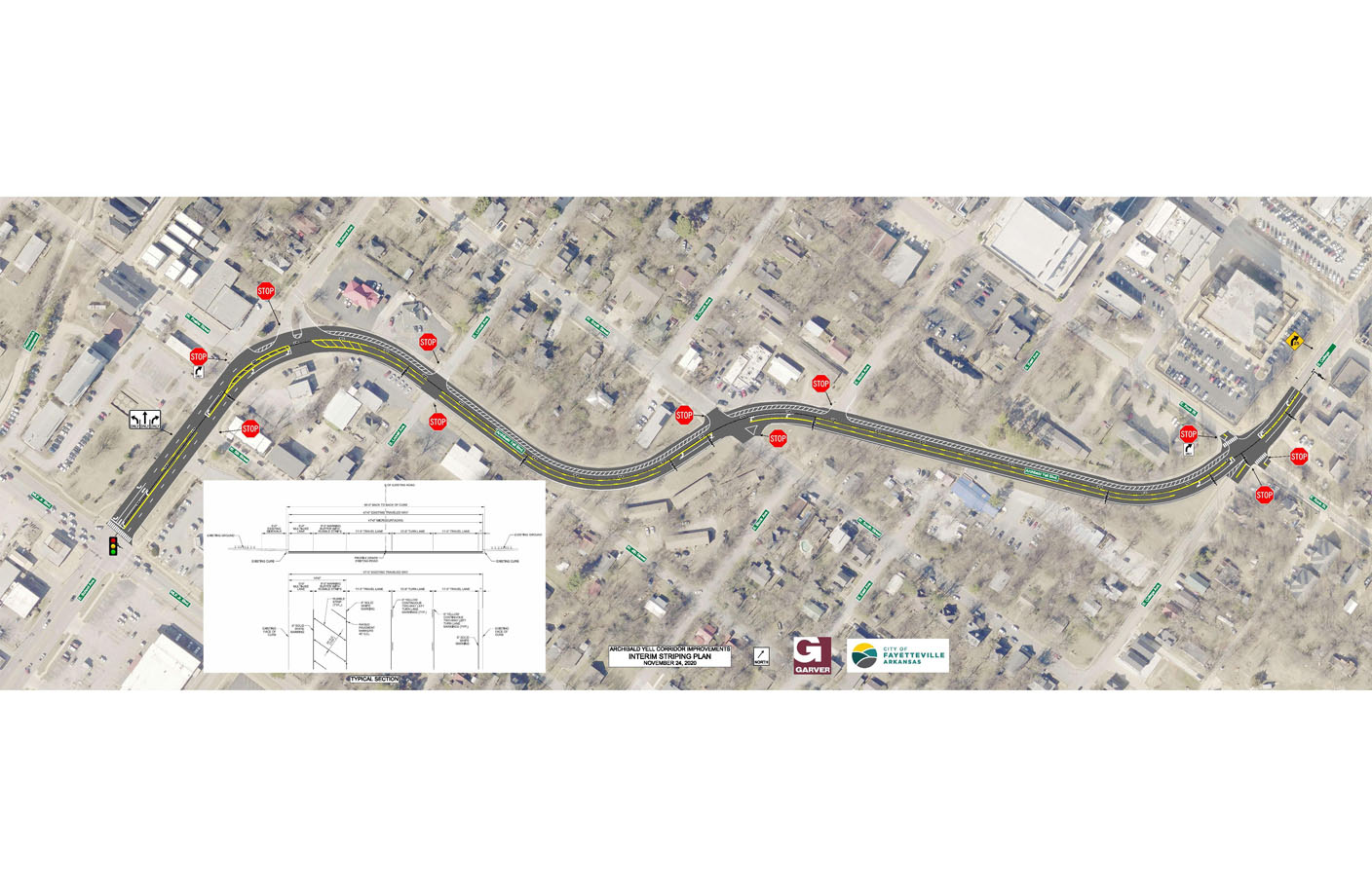 Council to consider $3 million contract for work on Archibald Yell Boulevard southeast of downtown Fayetteville - Vimarsana News