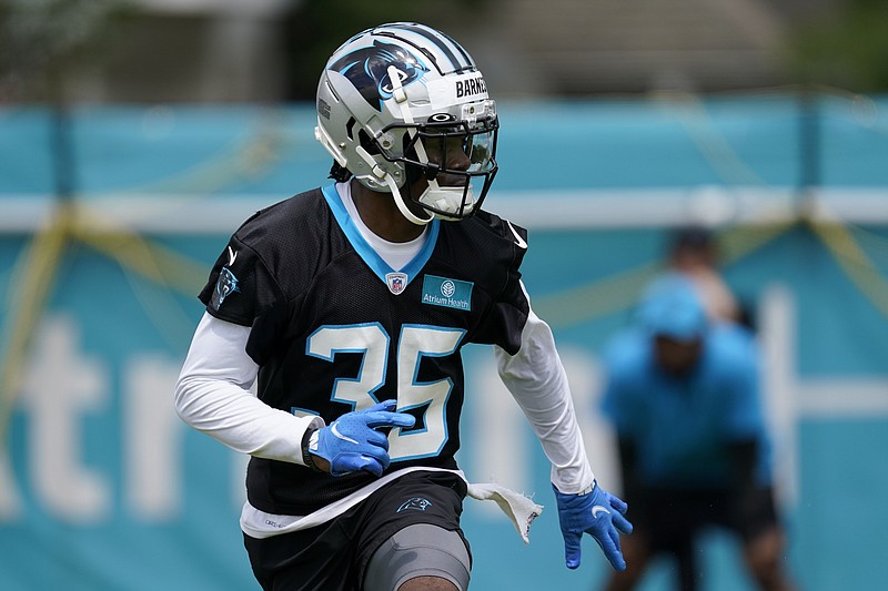 Panthers rookie Kalon Barnes could be NFL's fastest player