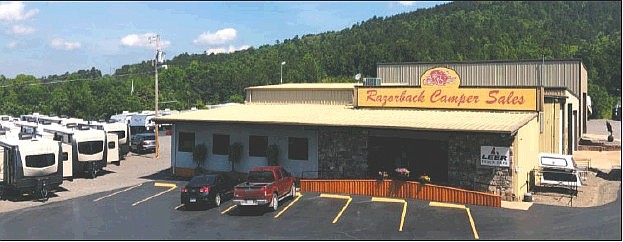 Razorback Camper Sales was moved to its current location at 2320 Albert Pike Road in 1977 to give the business room to expand as sales and service needs grow. - Submitted photo