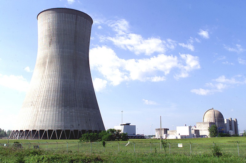 This May 2001 photo shows the Callaway Nuclear Plant, about 10 miles southeast of Fulton.