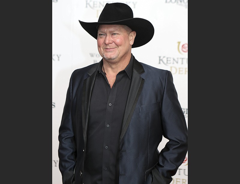 Born in Texas, raised in Foreman, country music’s Tracy Lawrence is back in the state Friday for a show at The Hall in Little Rock. Ella Langley opens the show, which begins at 8 p.m. (AP Photo/Gregory Payan)