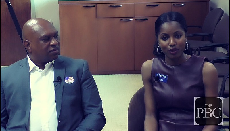 Jefferson County Judge Gerald Robinson and his wife city councilwoman Joni Alexander continue their discussion on city and county operations in part 2 of the Pine Bluff Commercial’s web series, The Newsroom. (Pine Bluff Commercial/Eplunus Colvin)