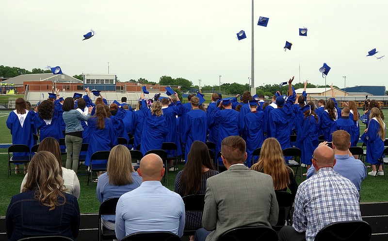 Michael Shine/FULTON SUN
The South Callaway R-2 School District graduated 60 students in a commencement ceremony Sunday afternoon.