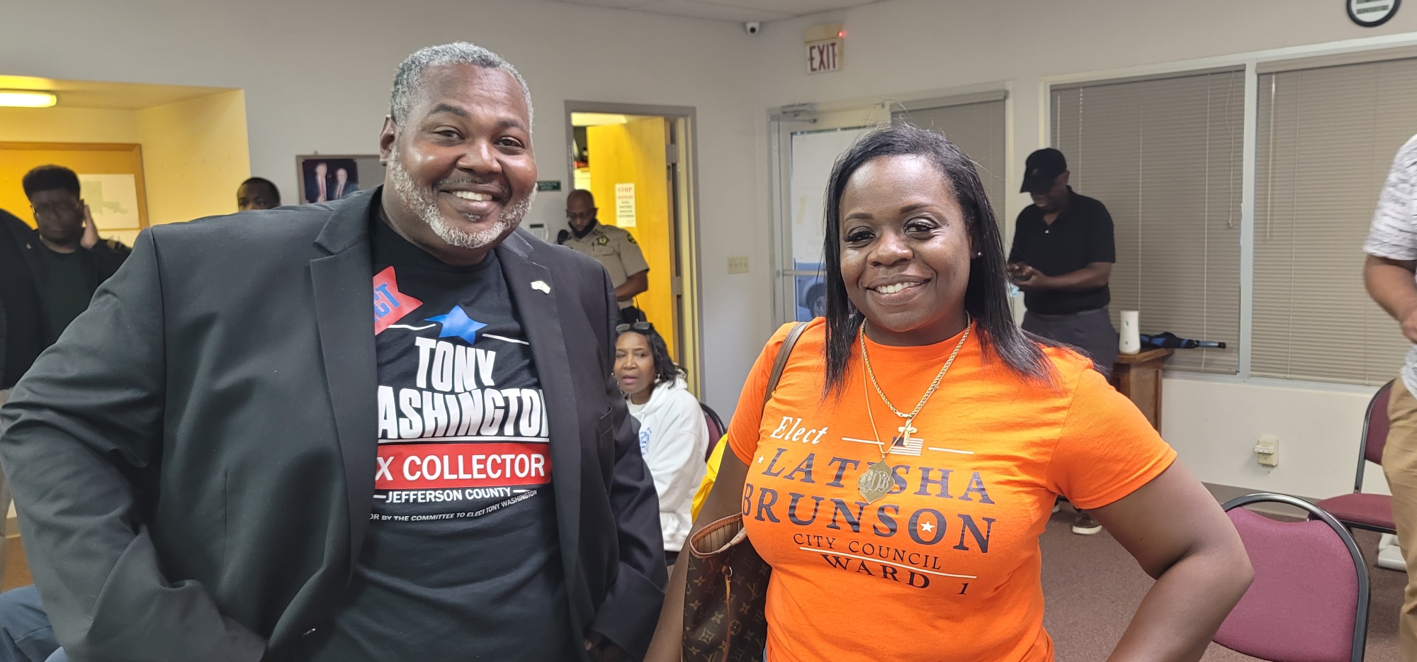 Washington jumps in front in contest for tax collector