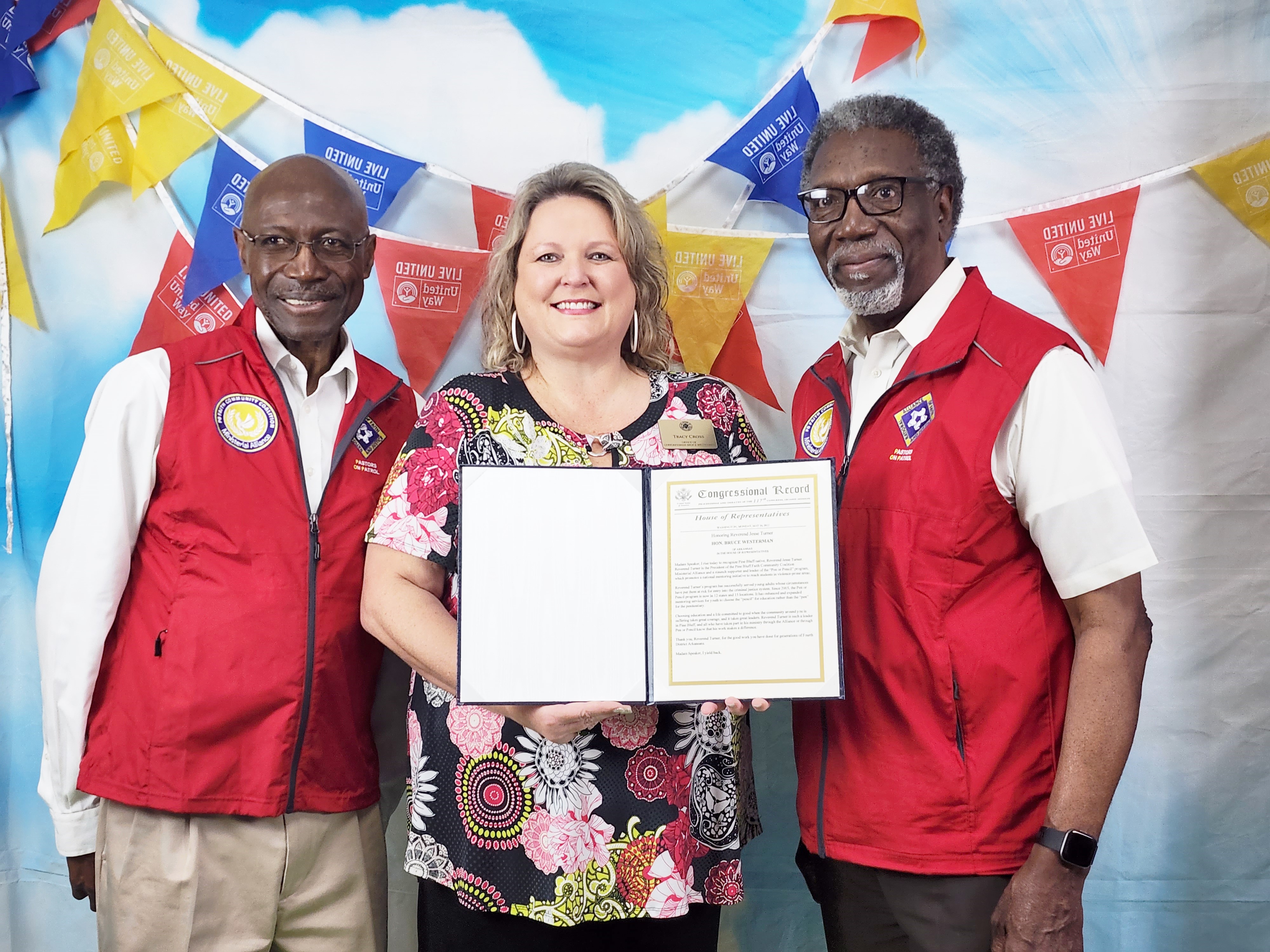 Pine Bluff minister honored in Congress for work