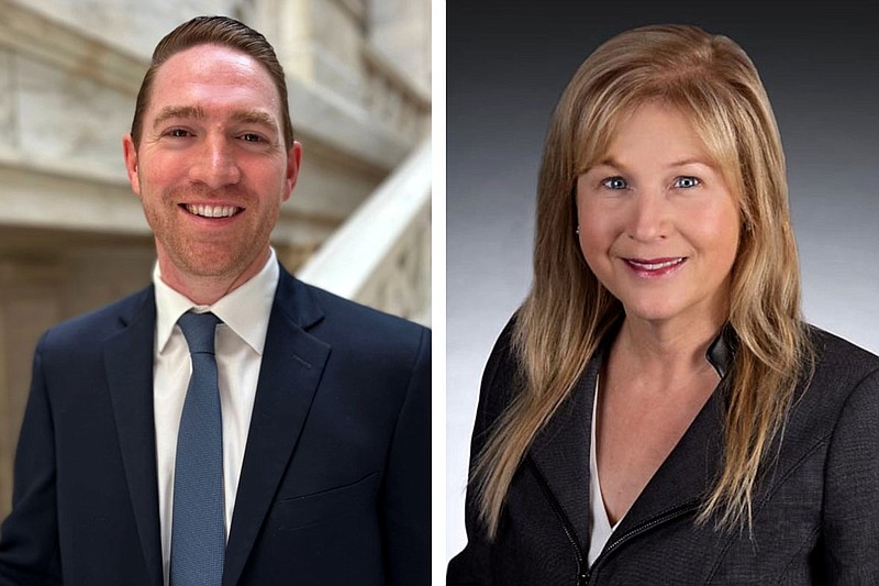 Tyler Dees and Gayla Hendren McKenzie will be on the runoff ballot on June 21. Both are seeking the Republican slot on the November ballot for the District 35 Arkansas Senate seat.