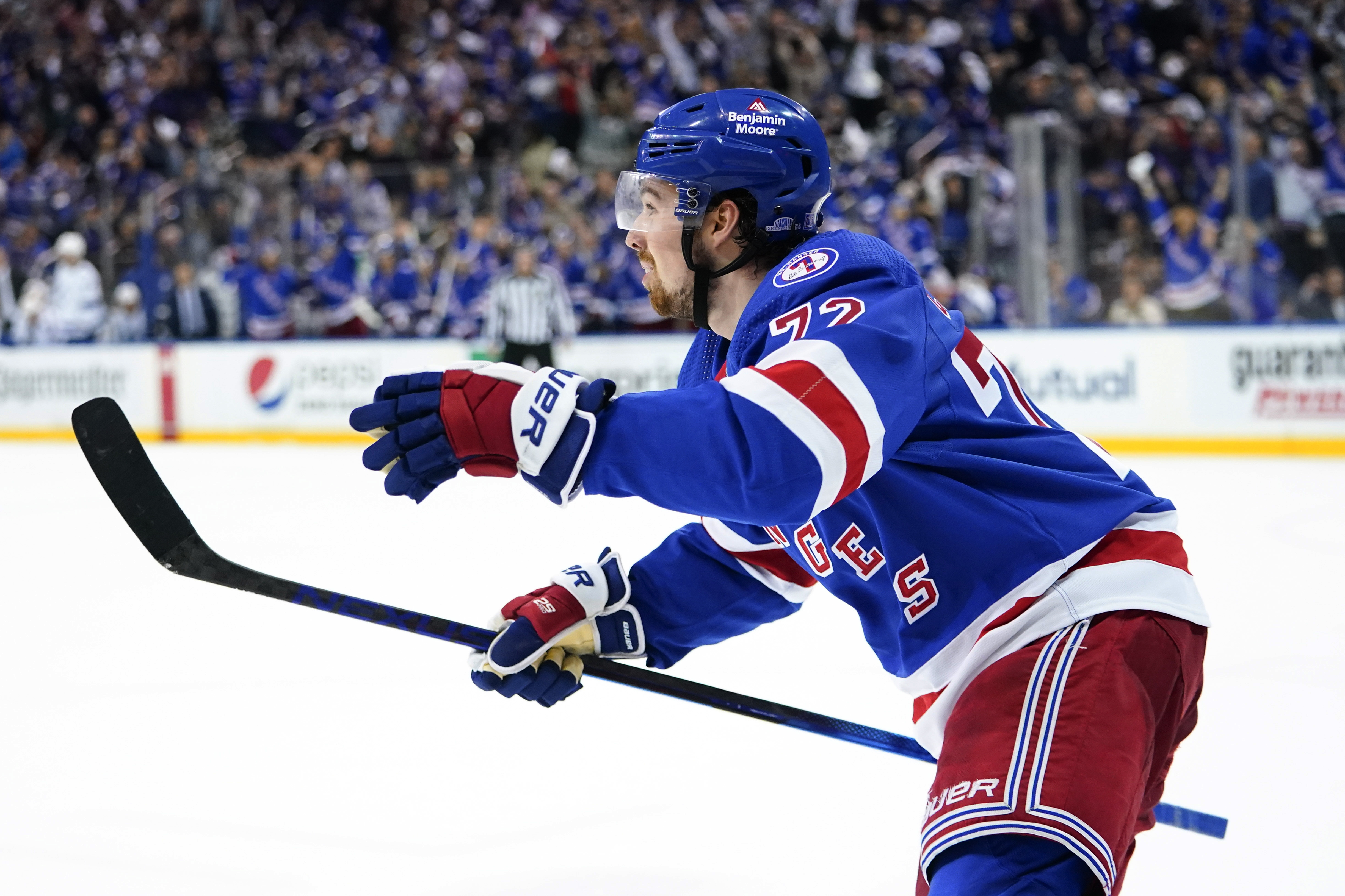 New York Rangers Filip Chytil 72 Away 2022 Stanley Cup Champions