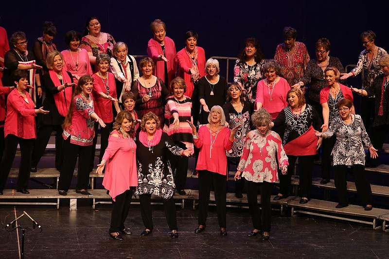 The Top of the Rock Chorus is seeking new members at a June 14 meeting at Cumberland Presbyterian Church in Sherwood. (Special to the Democrat-Gazette)