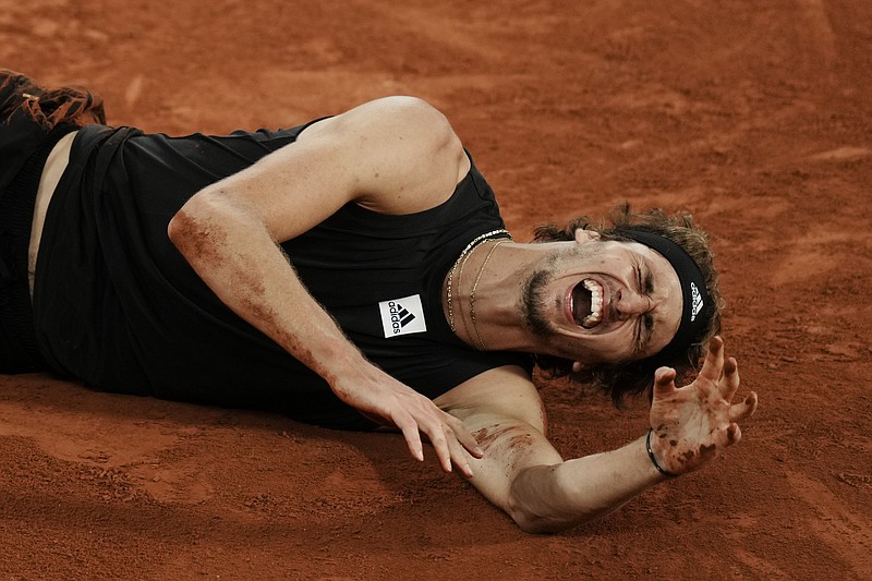 Nadal to French Open final after Zverev injury; Ruud next