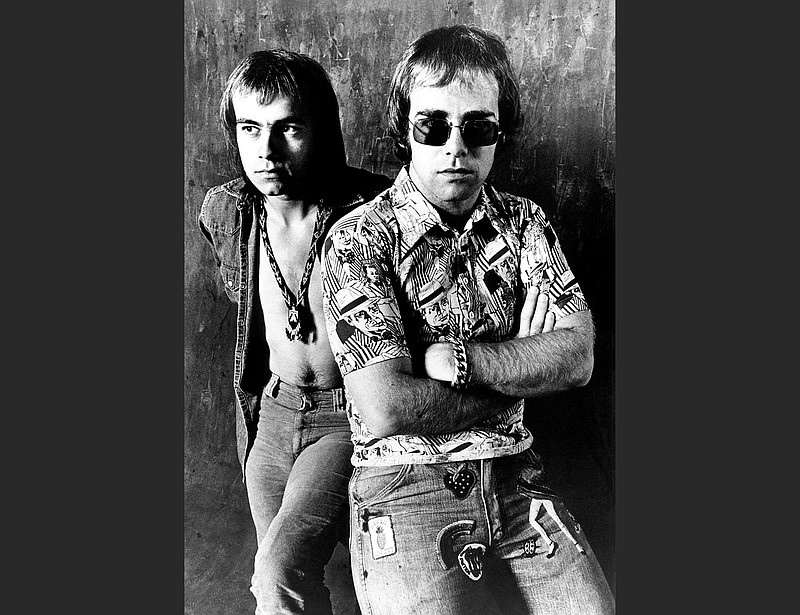 Bernie Taupin and Elton John, circa 1971 (Iconic Images/Ed Caraeff)