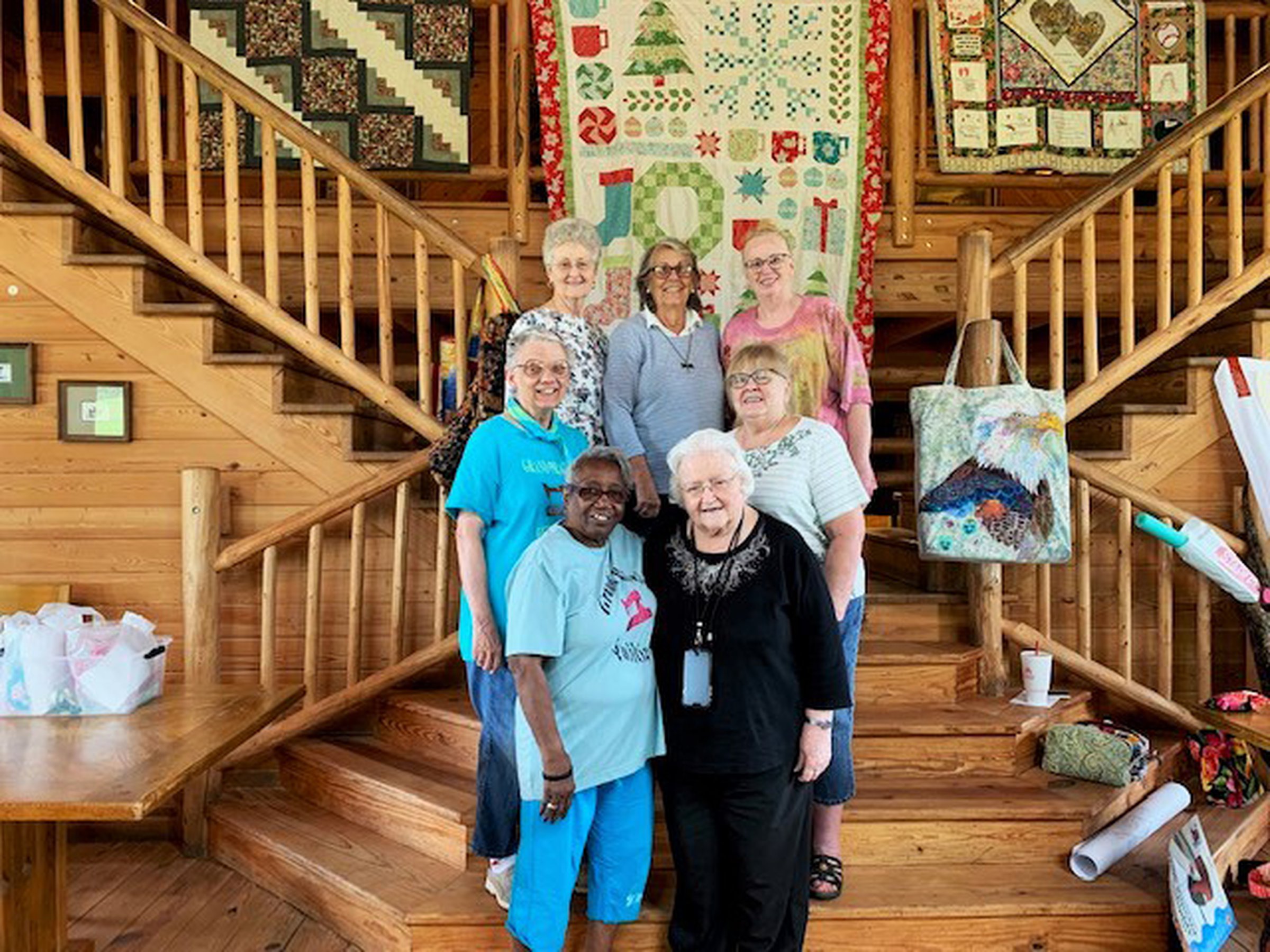 Club News: Quilt society meets for its annual retreat