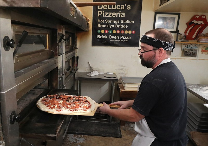 Hot Springs’ DeLuca’s Pizzeria is expected to open a Little Rock location in the renovated Breckenridge Village Shopping Center, pending the signing of an agreement with owner Anthony Valinoti. (Hot Springs Sentinel-Record file photo)