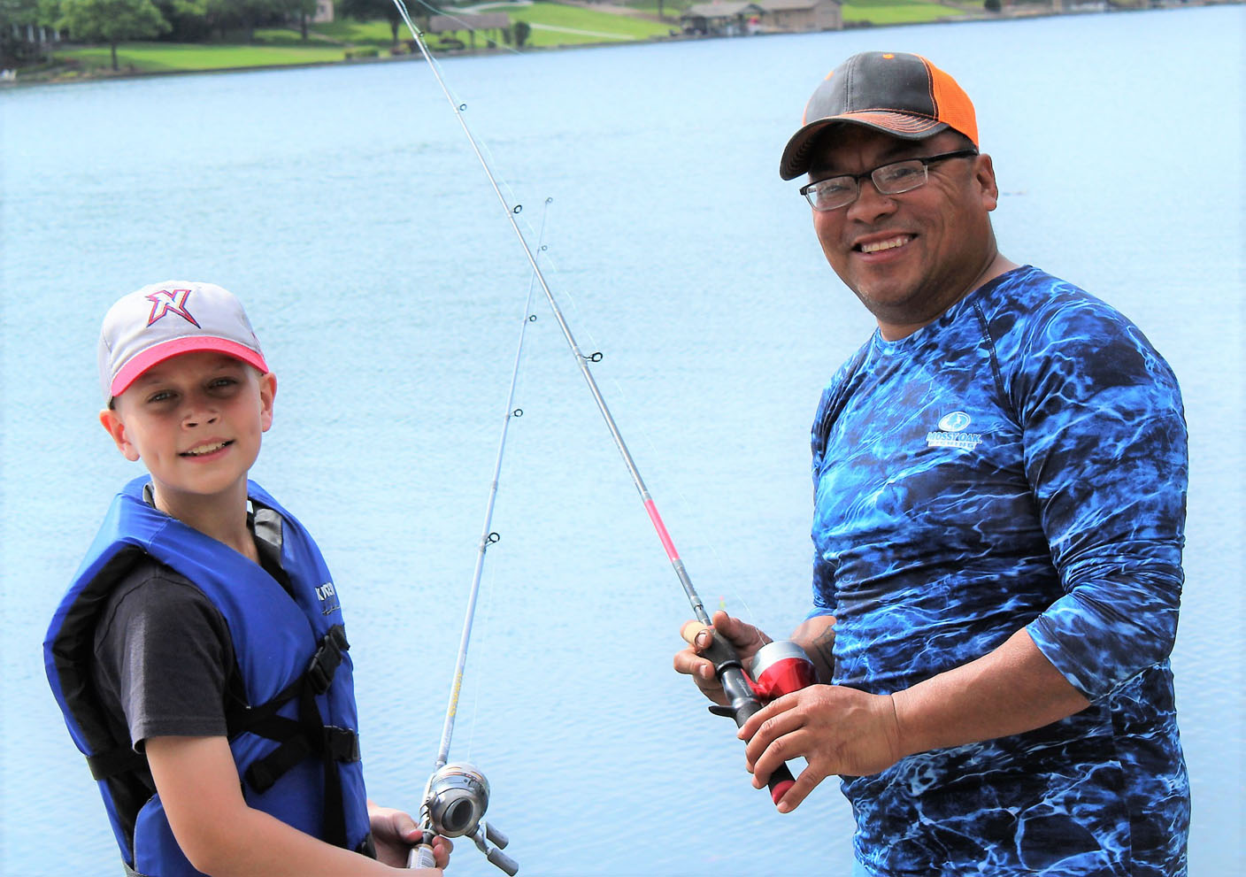 Bella Vista Fly Tyers Club hosts fishing outing for Baker