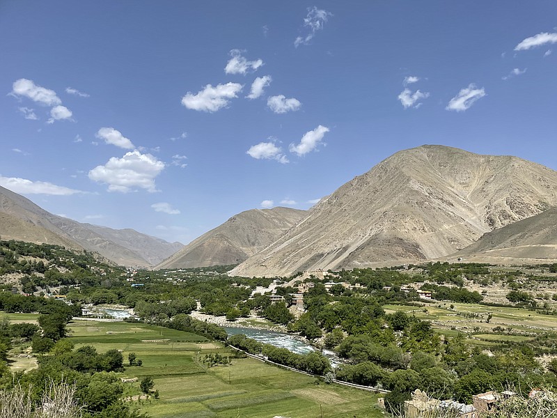Afghanistan's Panjshir Valley, just a few hours' drive north of Kabul, has long been an anti-Taliban stronghold and remains the only significant pocket of resistance to the group nearly 10 months after the fall of Kabul. MUST CREDIT: Washington Post photo by Susannah George.