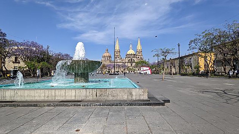 Life centers on the plazas of Guadalajara, which often have lovely fountains, greenery and historic churches. (Travel Pulse/TNS/Alex Temblador)