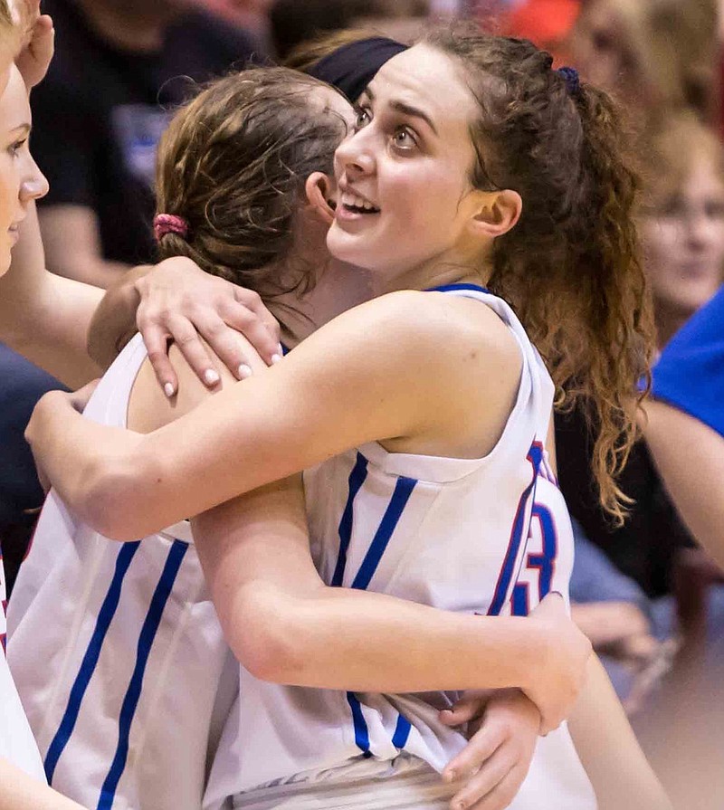 Elizabeth Lutz was a valuable member of the California Lady Pintos team the finished second place in Class 3 Girls Basketball in the 2017-18 season.